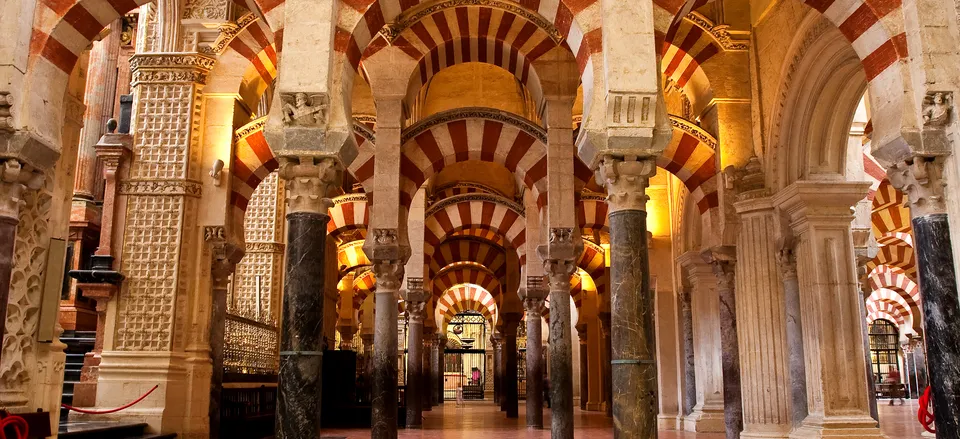  The Mezquita of Cordoba, a cathedral and former mosque  