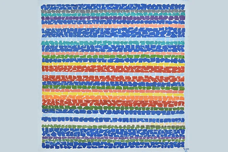 Alma Thomas, Air View of a Spring Nursery (mobile)