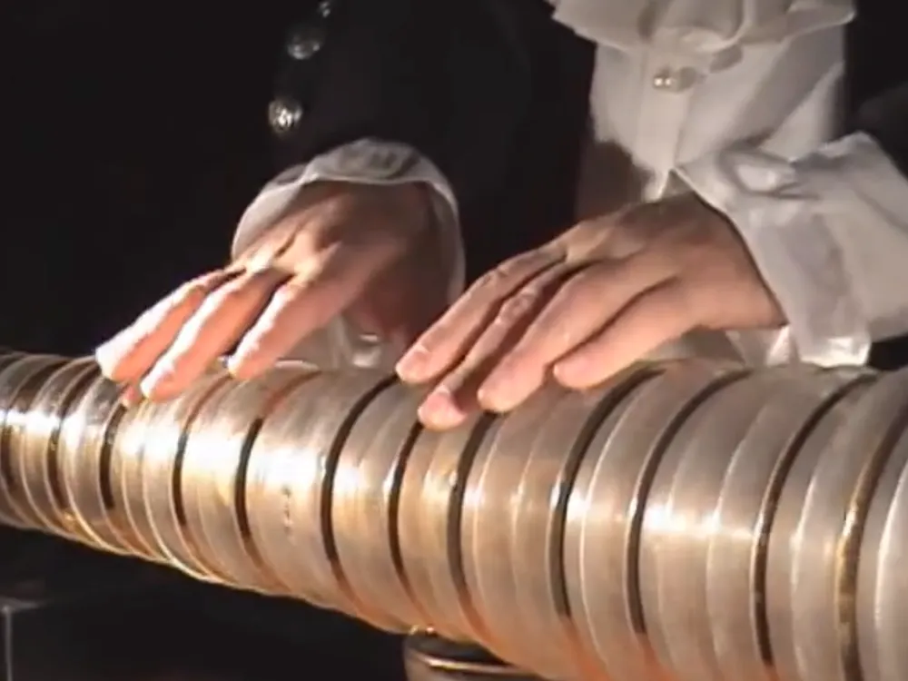 Benjamin Franklin Glass Harp