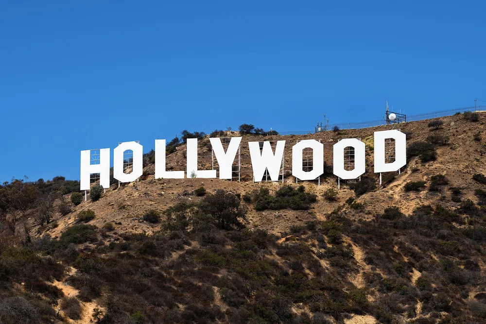 A 2015 photo of the Hollywood sign