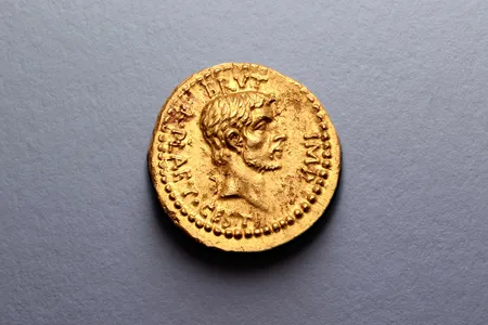 The coin was one of 29 antiquities returned to Greece