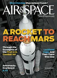 Cover of Airspace magazine issue from November 2014