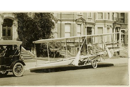 In 1911, Starling Burgess towed one of his early aircraft from his seaside Massachusetts factory to an air meet at Squantum field, outside Quincy. Squantum would become known as the place where Harriet Quimby fell to her death from a Blériot in 1912.