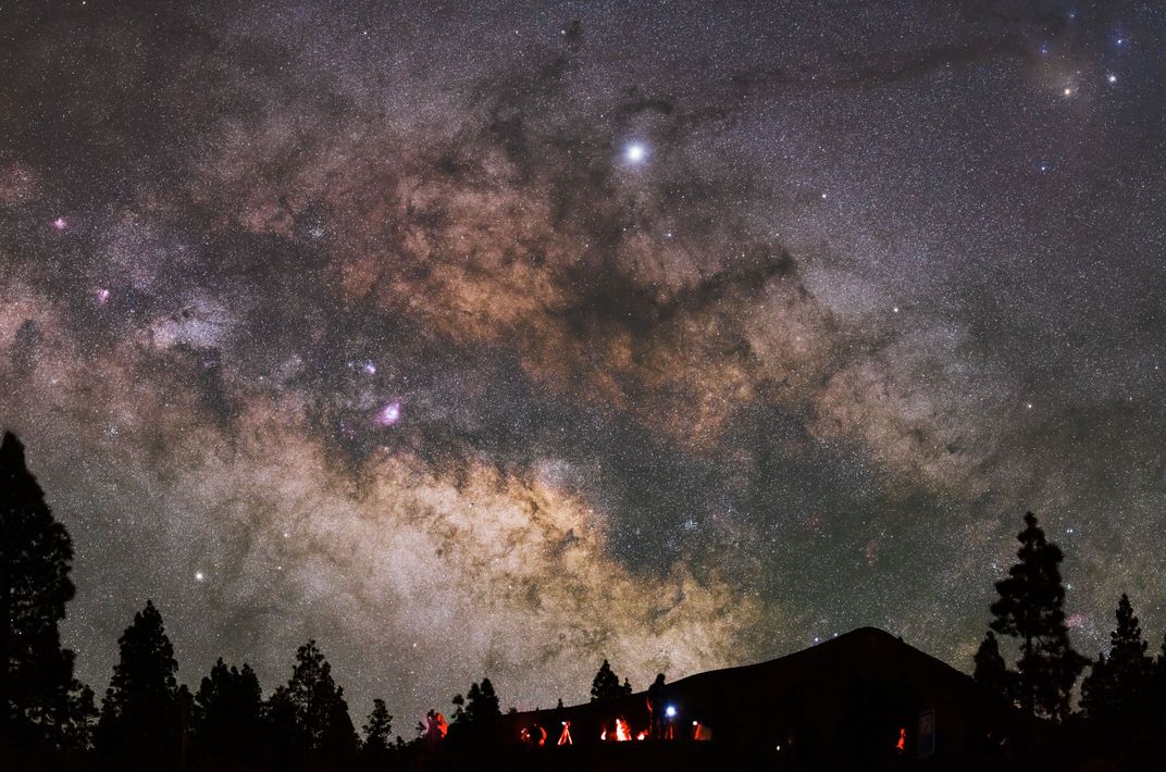 View of the Milky Way, Canary Islands, 2018