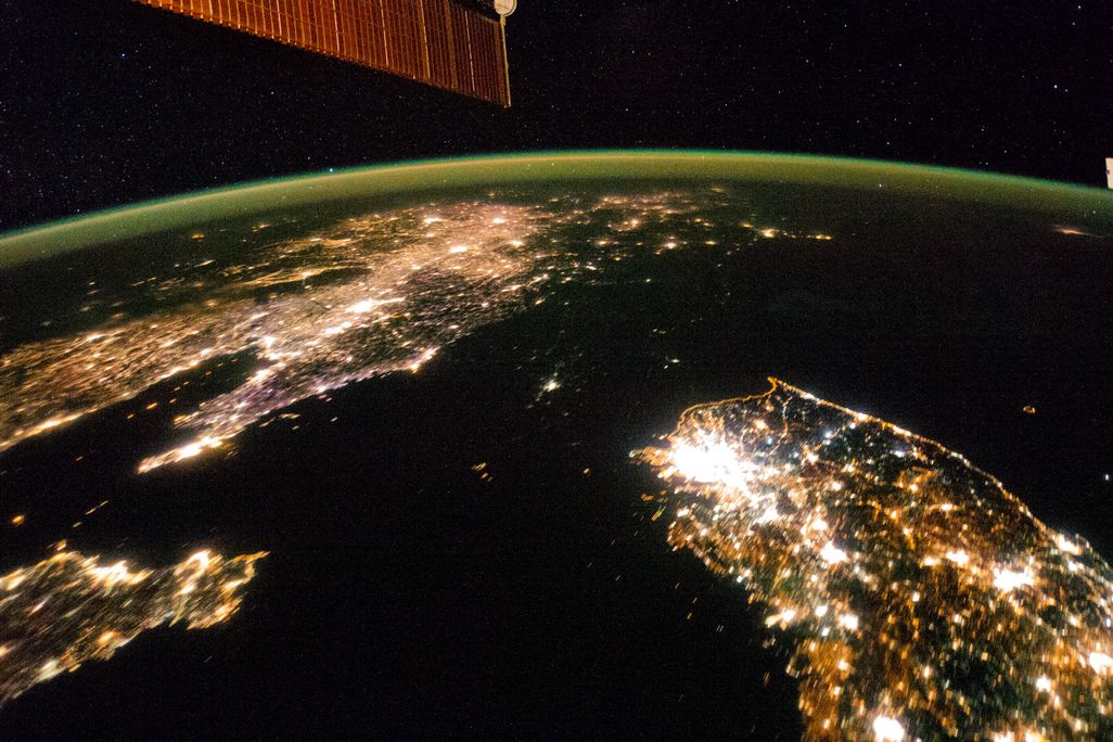 North Korea from Space