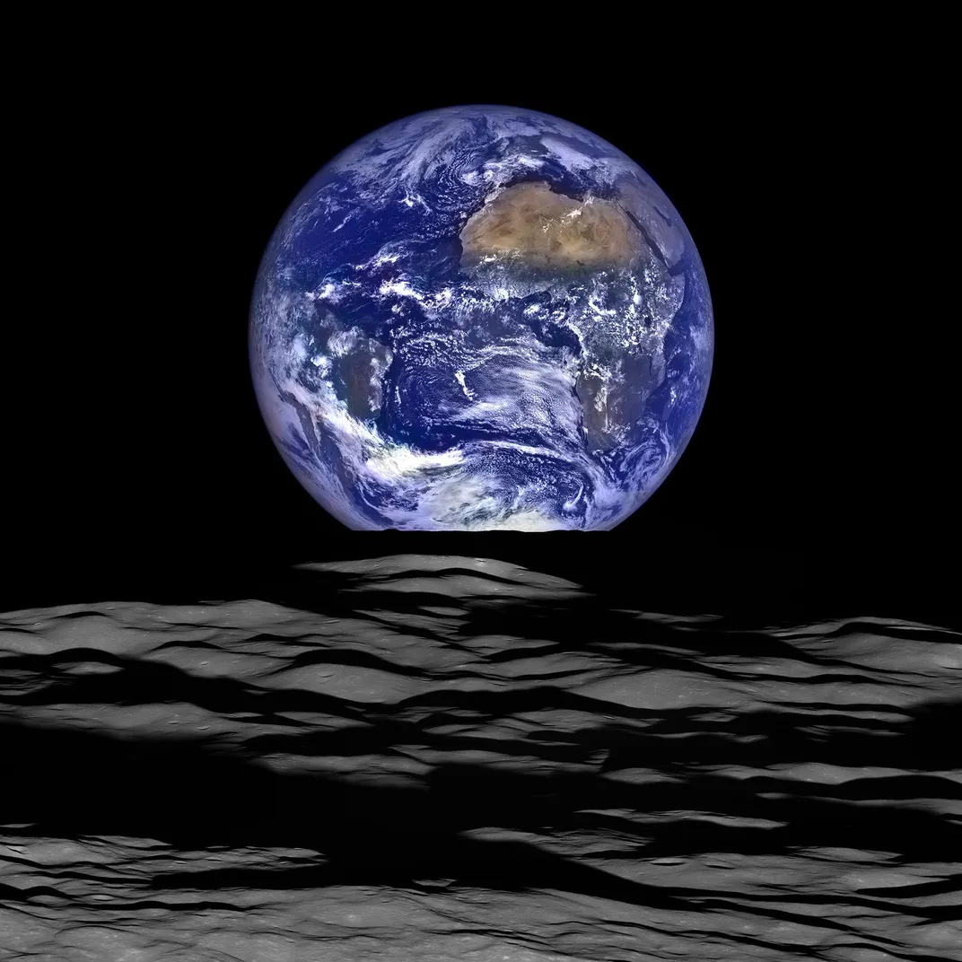 Earth from the Moon 2015