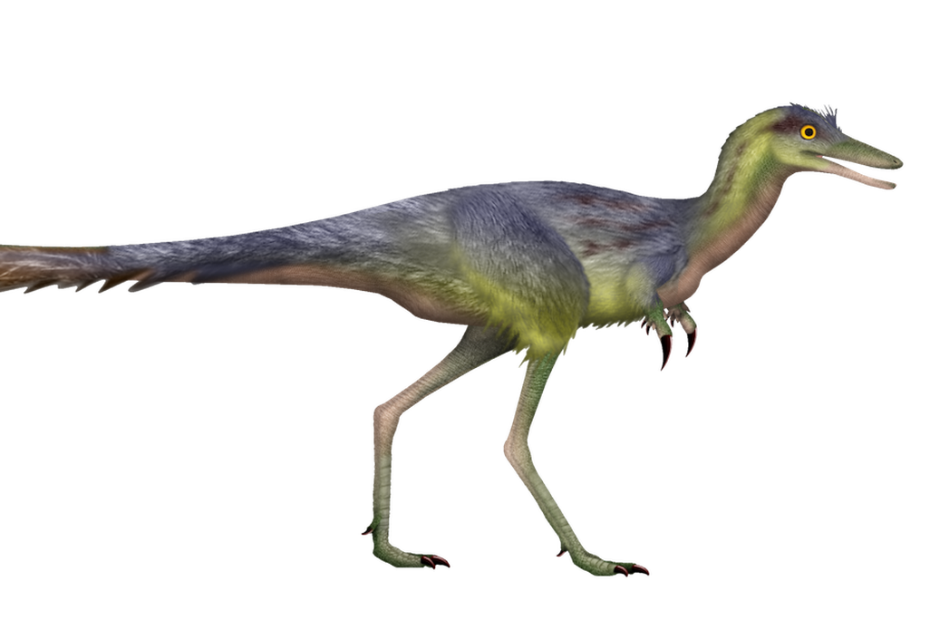 a reconstruction of a dinosaur