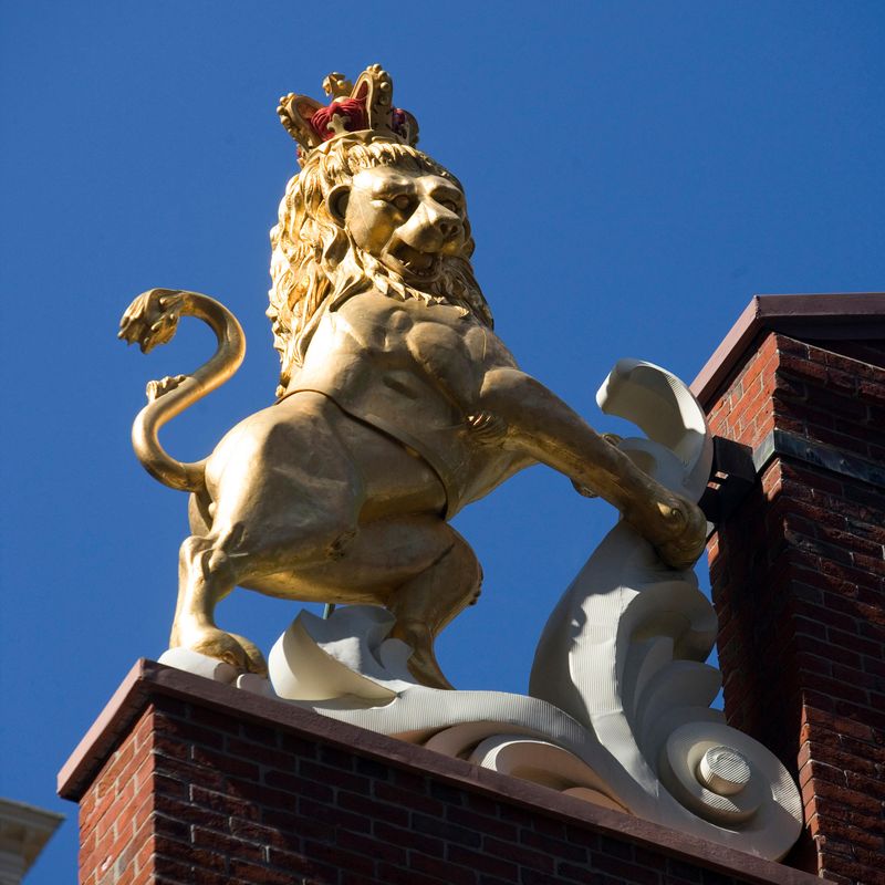 Boston Old State House Lion