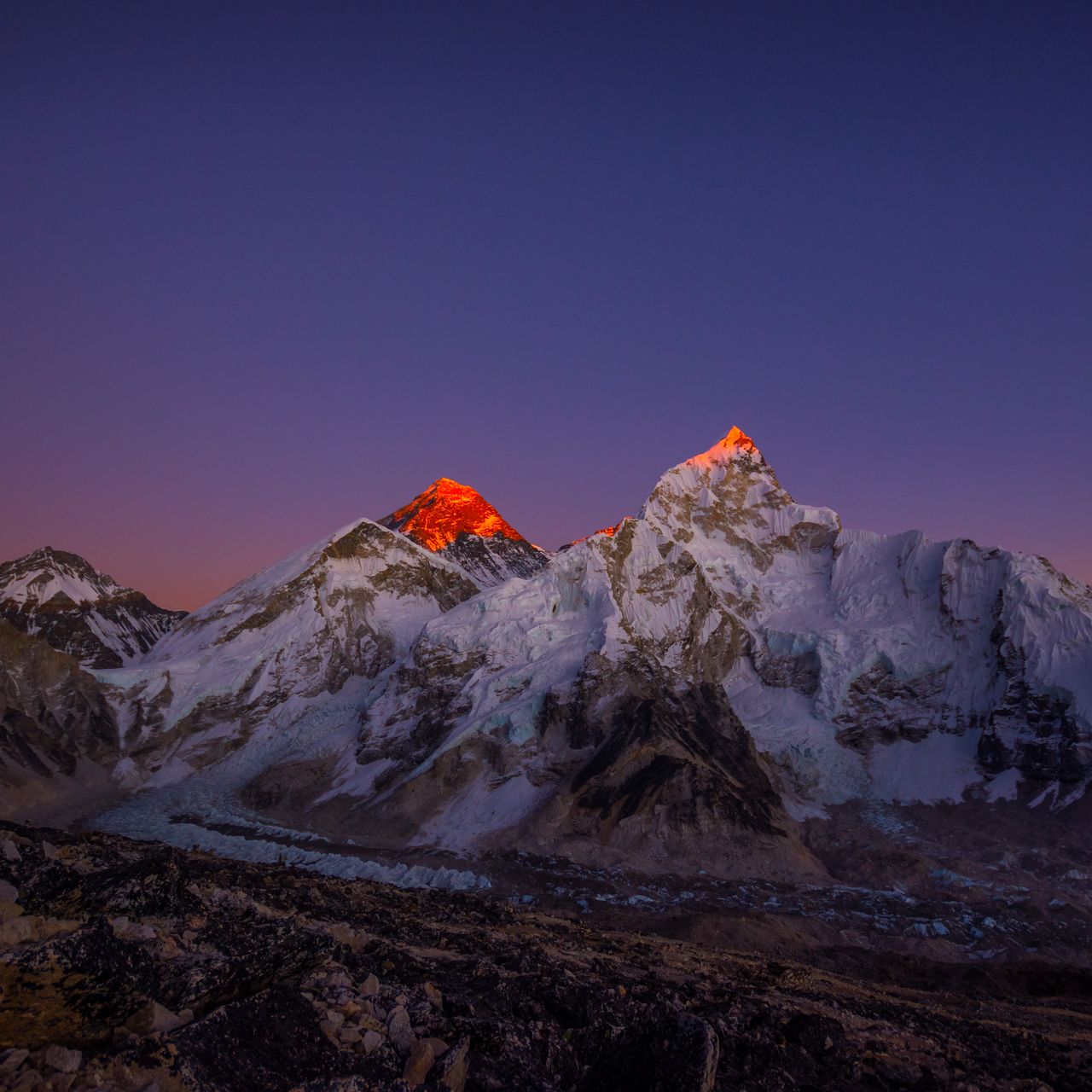 Everest South Summit Elevation