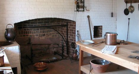 Monticello’s kitchen