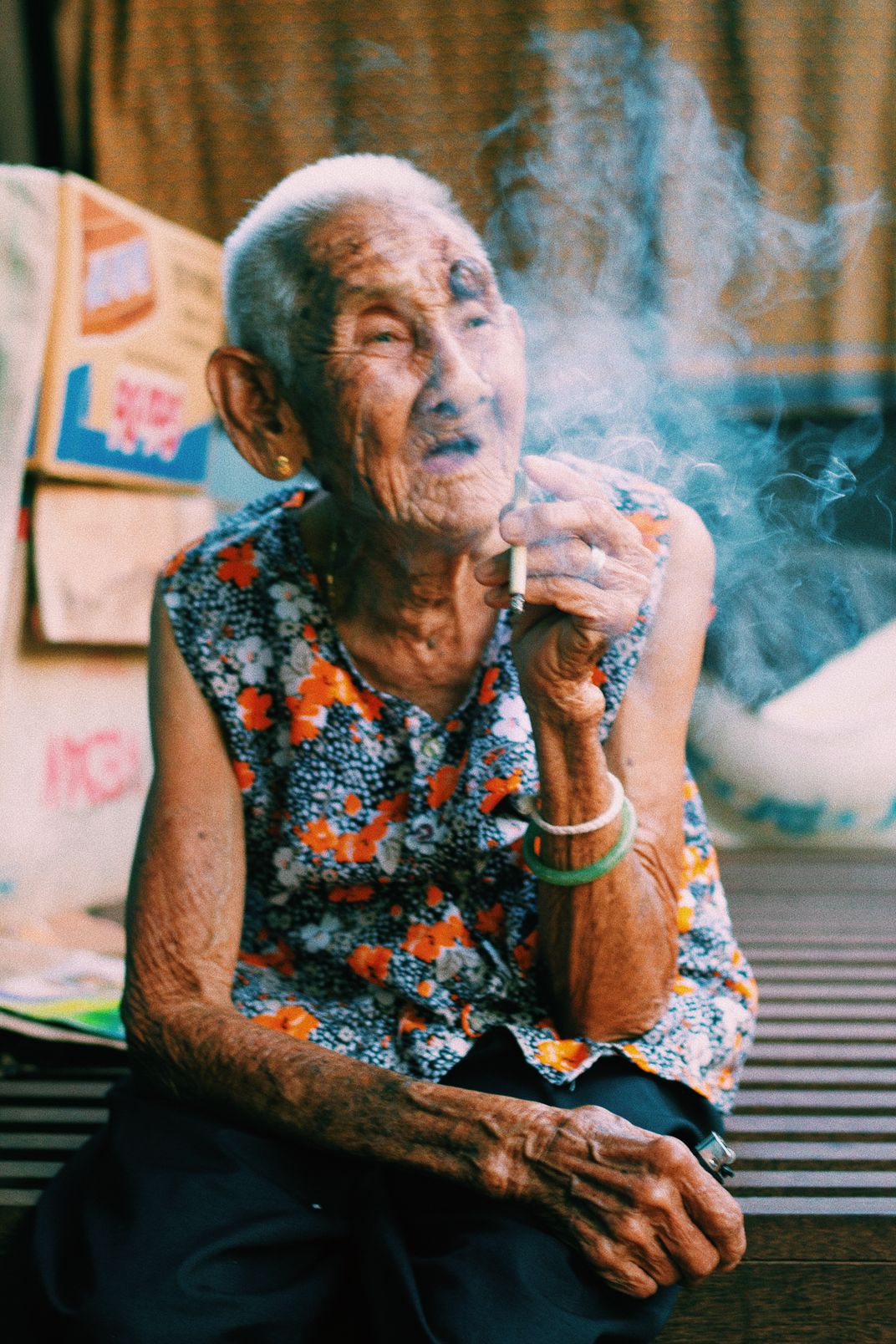 grandma smoking cigarette My 109 Year Old Great Grandma | Smithsonian Photo Contest