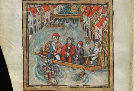 A series of floods devastated medieval Europe.