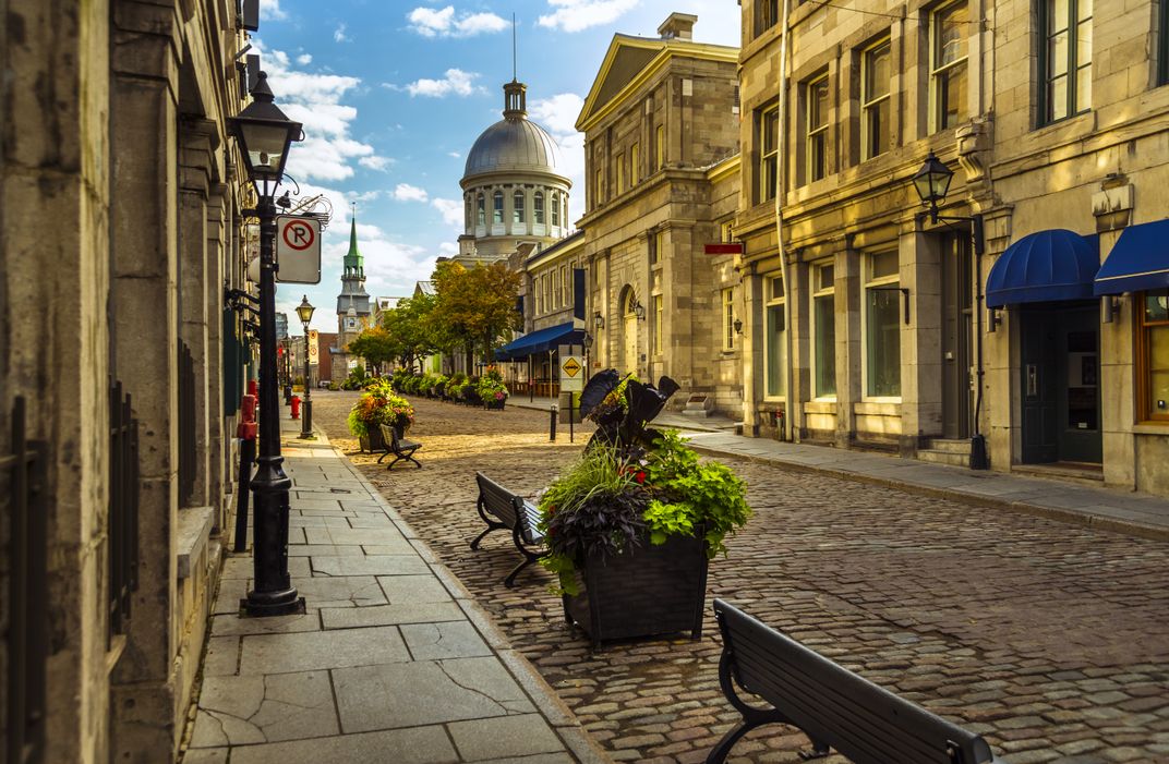 Old Town area of Montréal