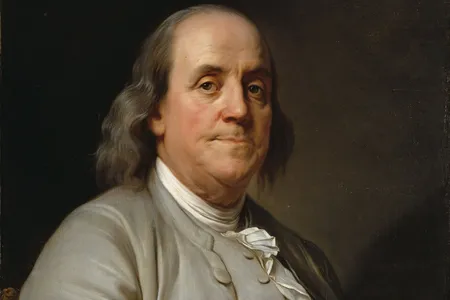 Ben Franklin by Joseph-Siffred Duplessis, ca 1785