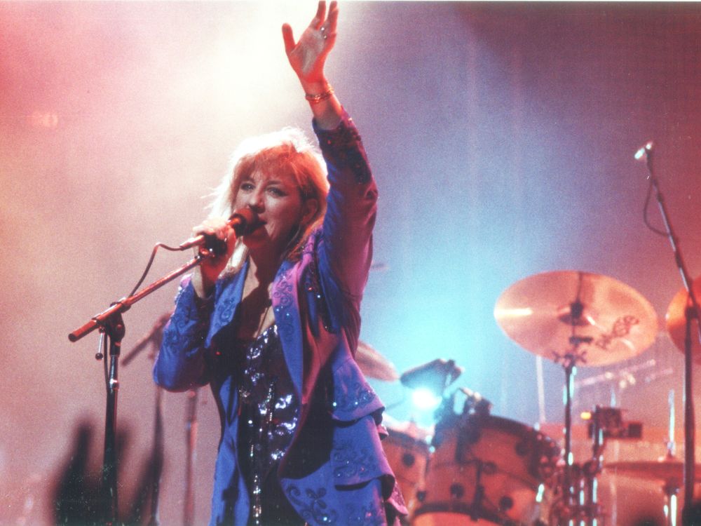 Christine McVie performs