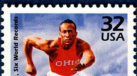 The Jesse Owens stamp