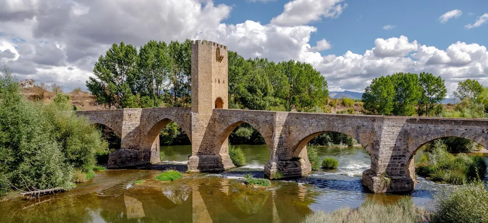  Medieval bridge outside Burgos 