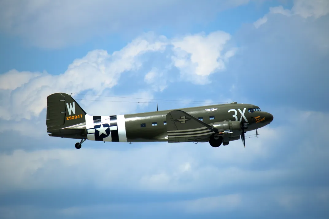 15 - This historic C-47 is popular for being the lead plane of the airborne invasion on D-Day.