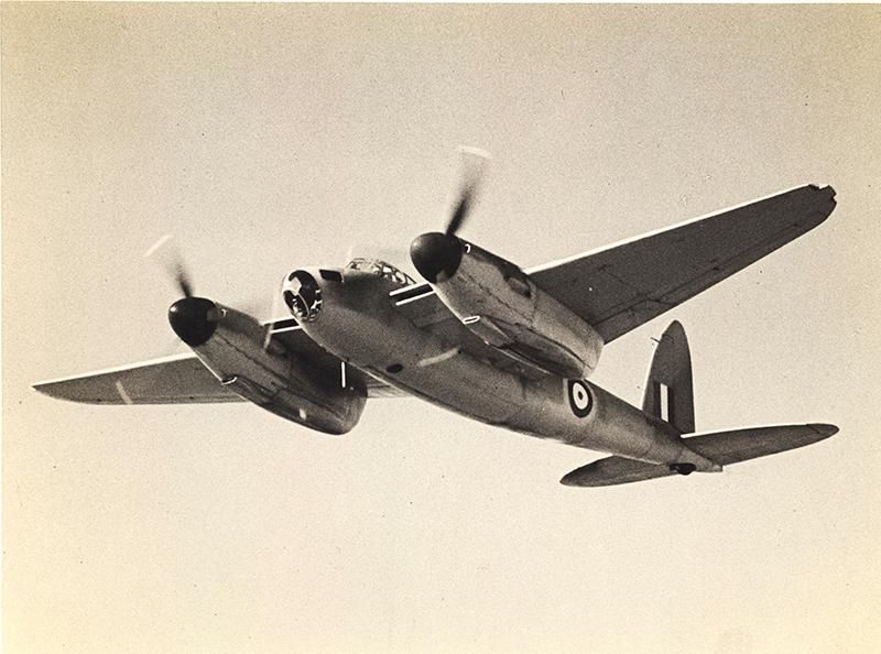 A Mosquito from the RAF's Squadron