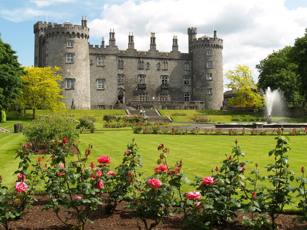 The 12th-century Kilkenny Castle