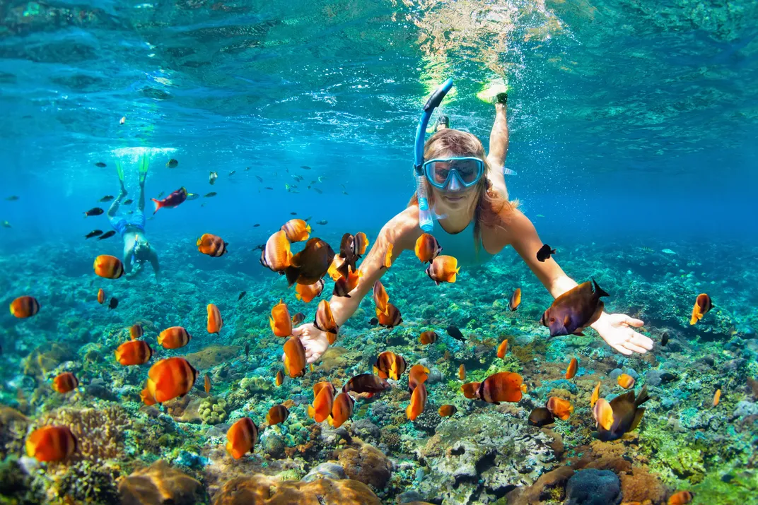 Snorkeling in Bali