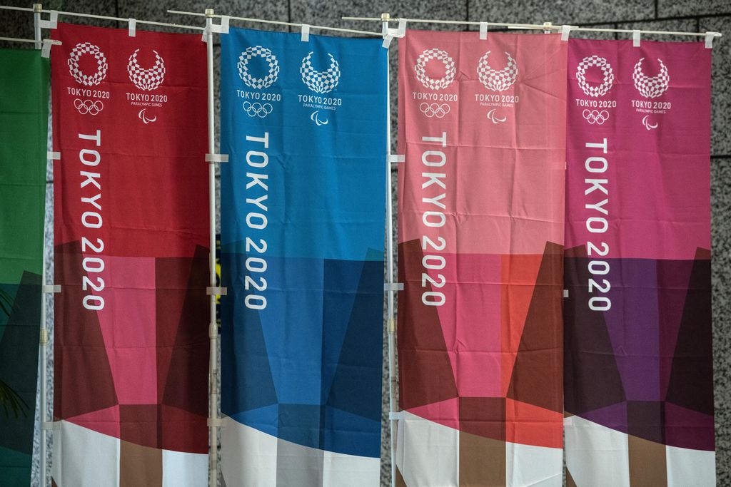 2020 Olympics banners