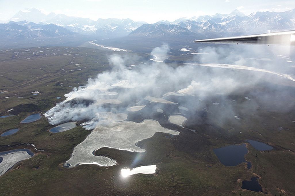 Wildfires burning in Alaska