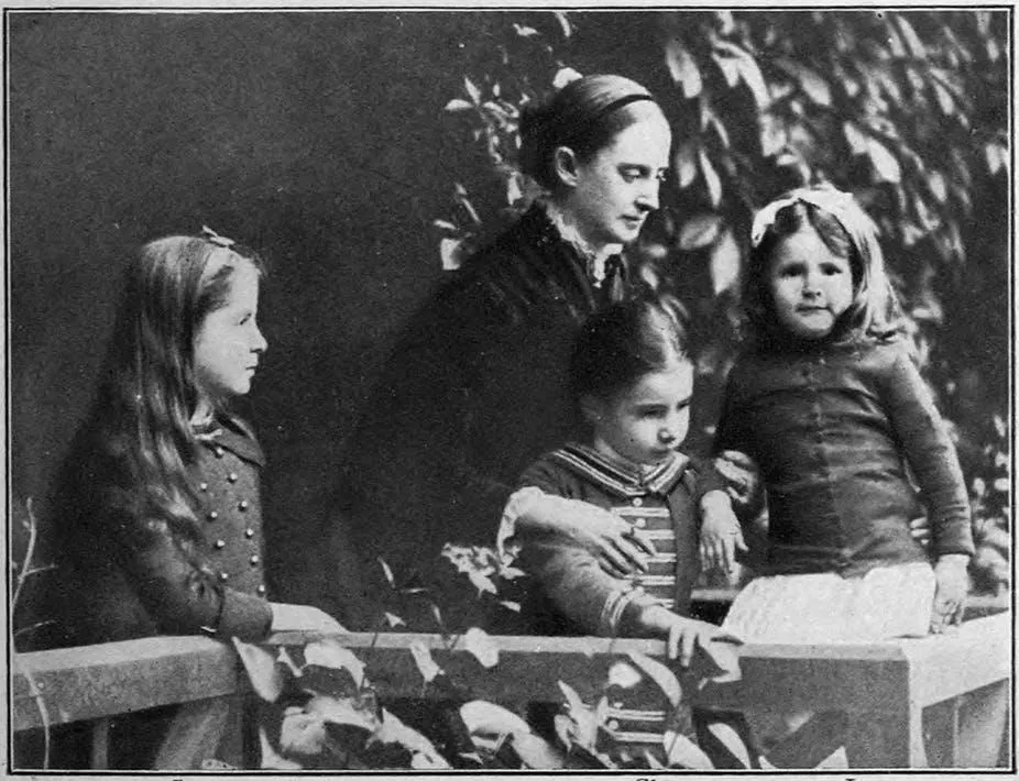 The wife and daughters of Mark Twain