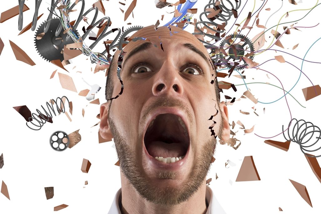 Luckily stress doesn’t do this to you!