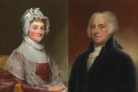 Abigail and John Adams's letters to each other show a rare marriage of equals, historians say.