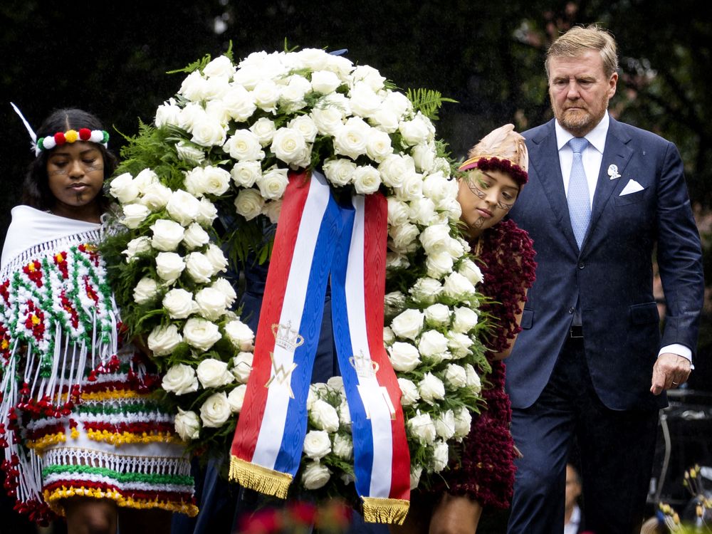 National Remembrance Day wreath laying