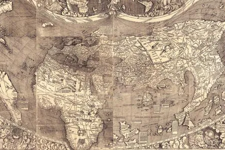 The Waldseemüller map, printed in 1507, depicted the New World in a new way.