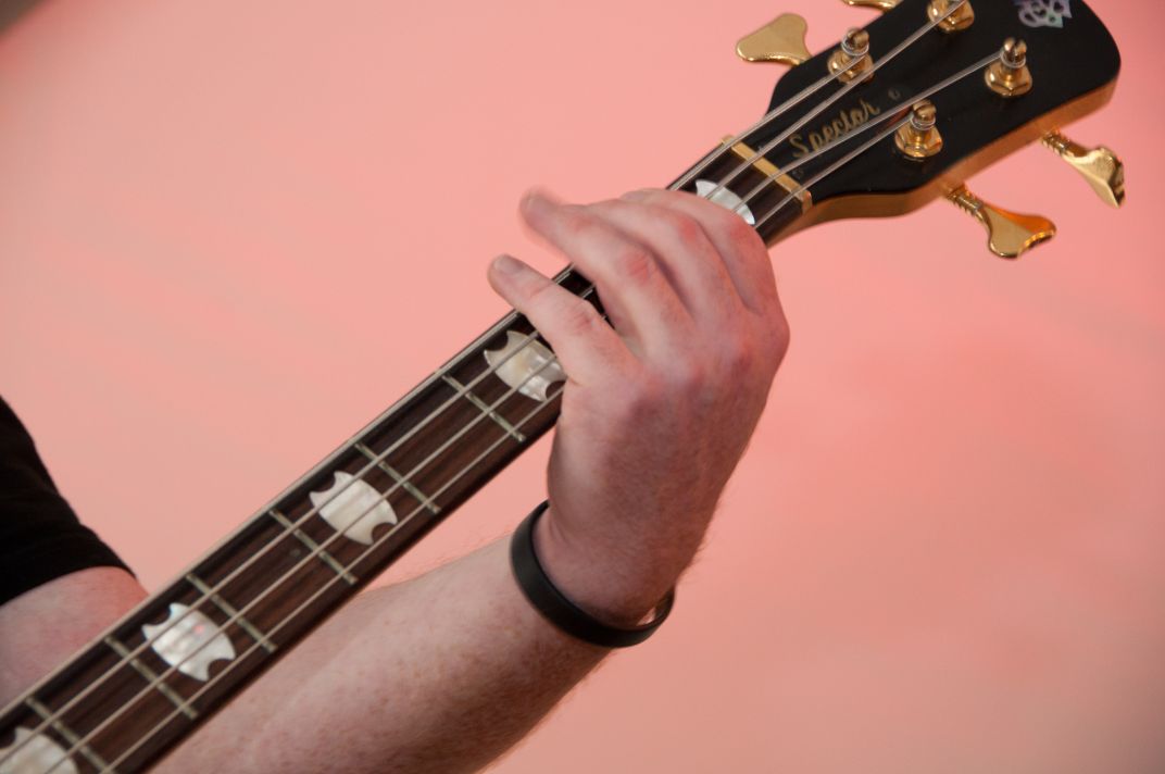 Bass Guitarist at Reston Town Center Concert | Smithsonian Photo