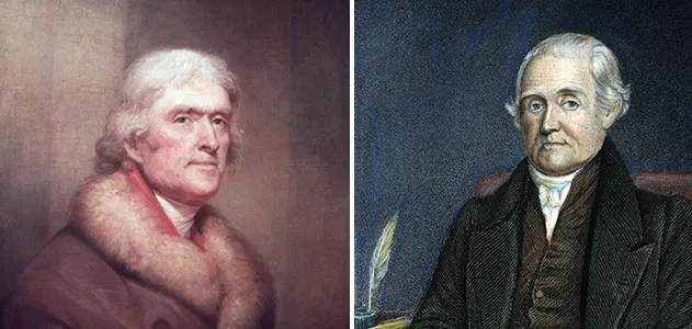 Global warming debate Thomas Jefferson and Noah Webster