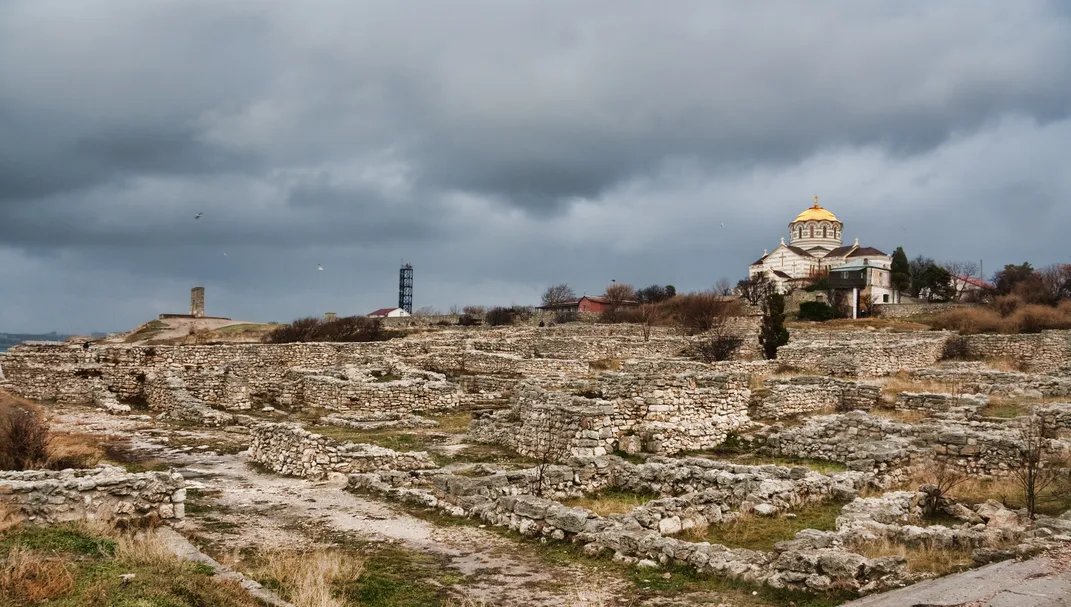 The ruins of Chersonesos