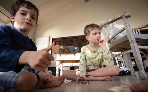 Kick Flips from Floor Sits thumbnail