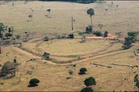 One of the structures at Jacó Sá site.
