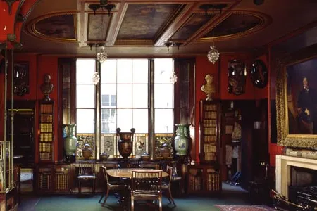 Library dining room of the Sir John Soane Museum