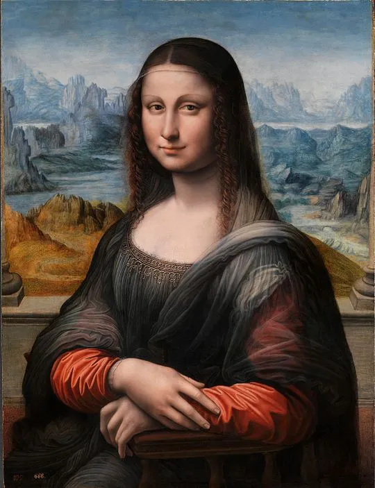 A version of the Mona Lisa ​​​​​​​housed at the Prado in Madrid
