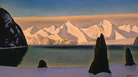 Resurrection Bay, Alaska (1939), by Rockwell Kent