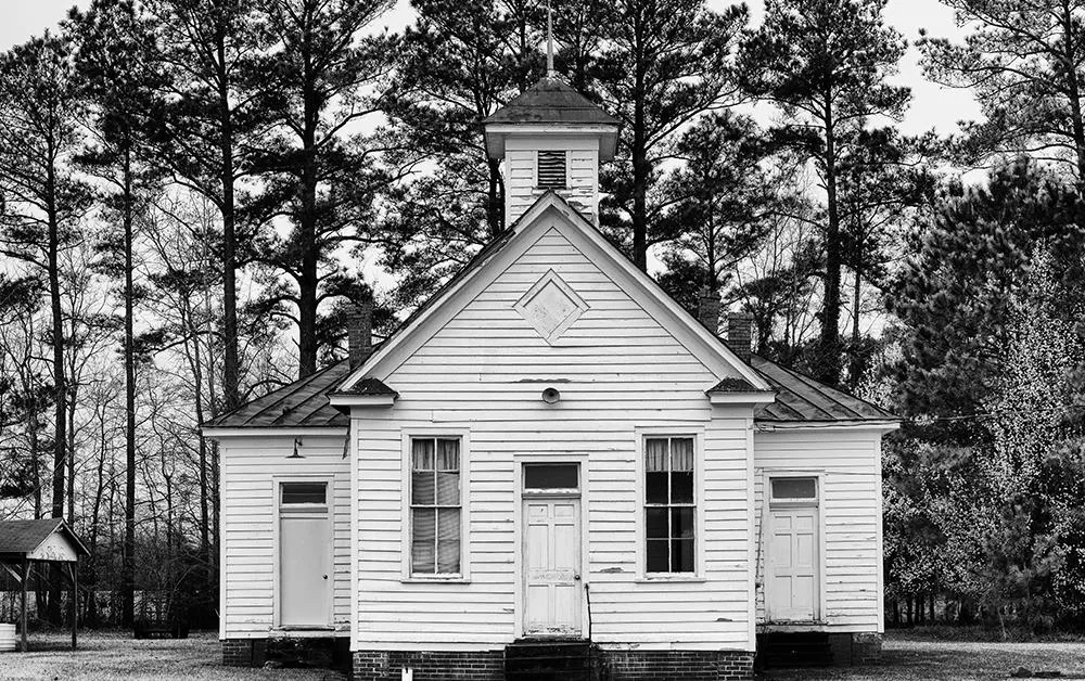 Pleasant Plains School in Hertford County, North Carolina, active 1920-1950 (social)