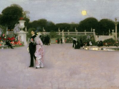 John Singer Sargent captures the pearly light of dusk in Paris