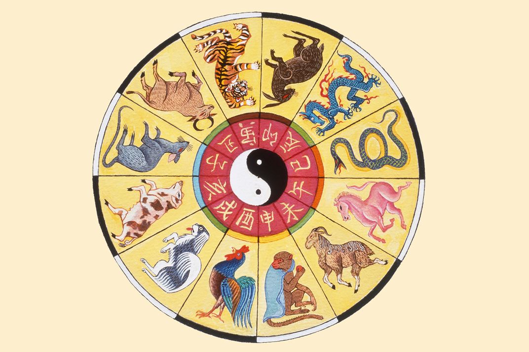 Illustration of the Chinese zodiac