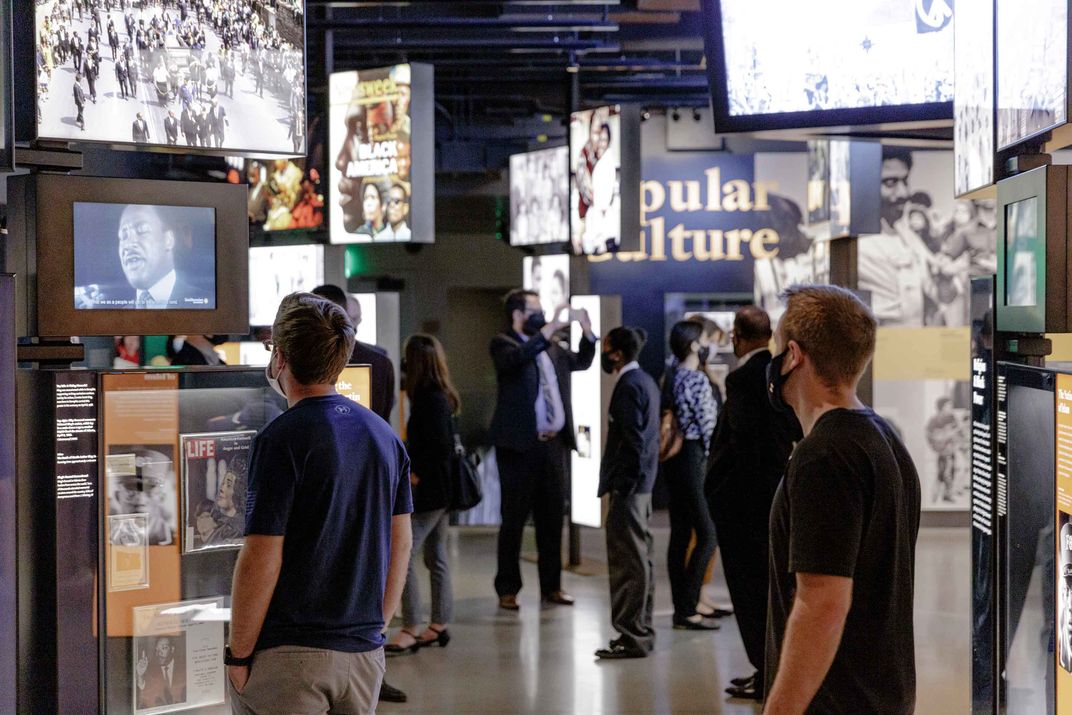 Visitors at NMAAHC