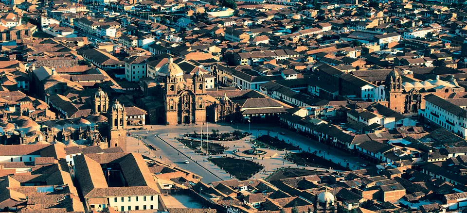 The historic city center of Cusco in Peru 