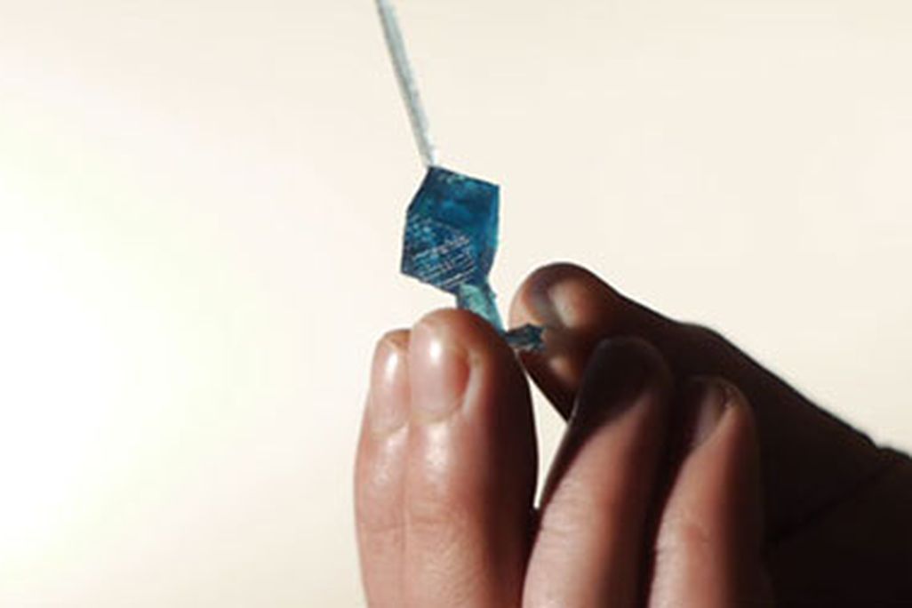 3D printed object produced by the Peachy Printer