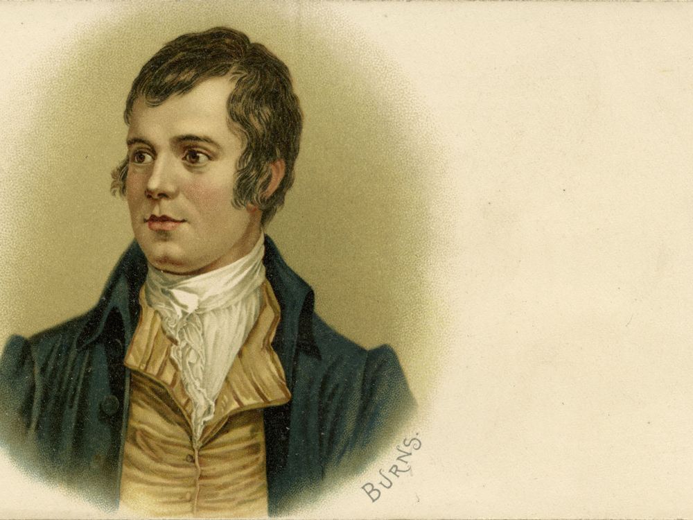 Portrait of Robert Burns