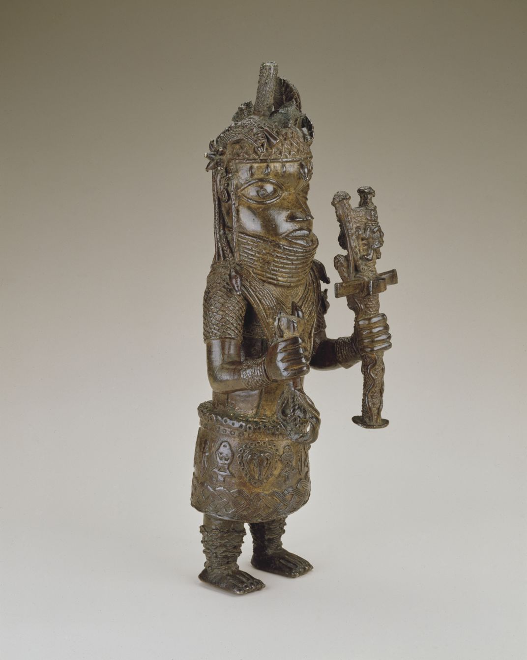 Figure of a king, Edo artist