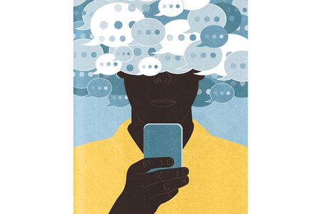 Texting is blamed for ruining personal discourse and common courtesy.