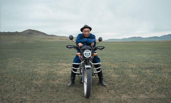 Rugged by nature / Mongolian nomad in the grasslands thumbnail